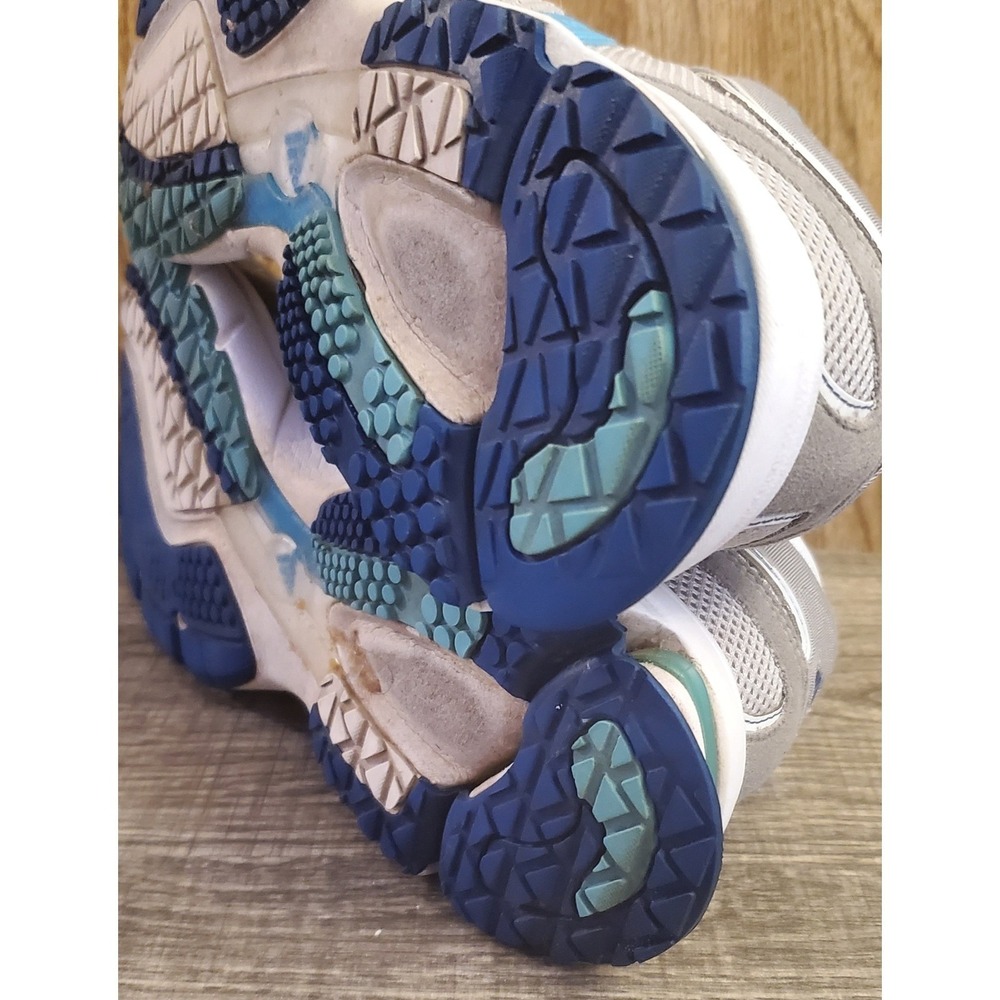 Adidas‎ Marathon 10 Sneaker Shoes Women's Size 8 Gray Blue - Picture 7 of 12